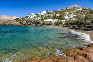 Lotos Beach, Syros, Strände