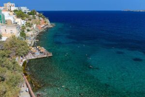 Vaporia Beach, Ermoupolis, Asteria Beach, Stadtstrände, Syros