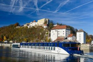 Amasonata, Schiff, Donau-Flusskreuzfahrten, Passau, Veste Oberhaus