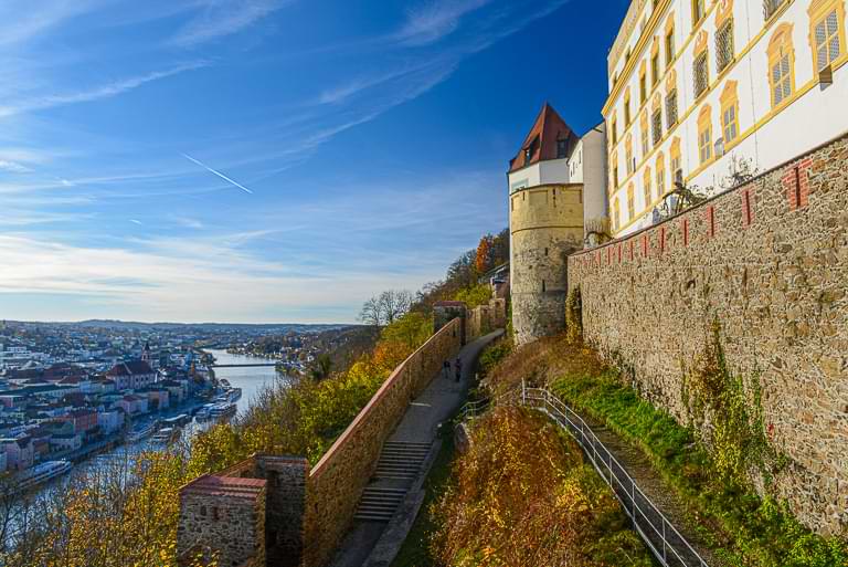 Veste Oberhaus, Passau, Ludwigsteig, Burg