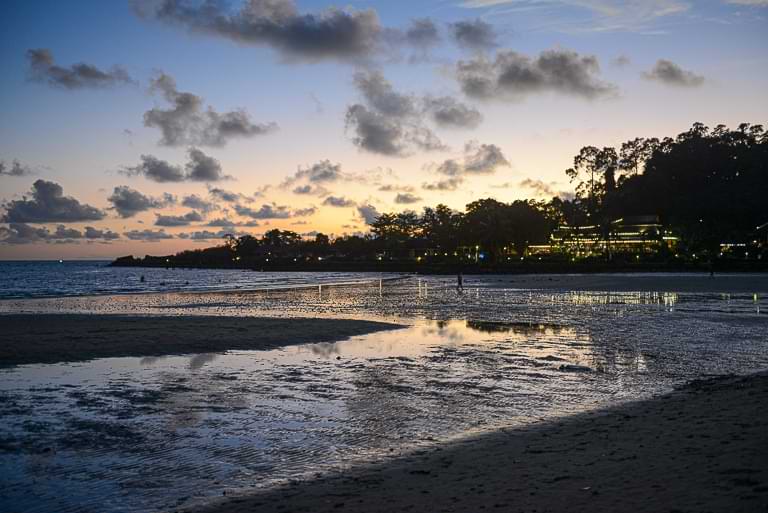 Abendstimmung am Chai Chet Beach, Koh Chang, Sonnenuntergang, Sunset