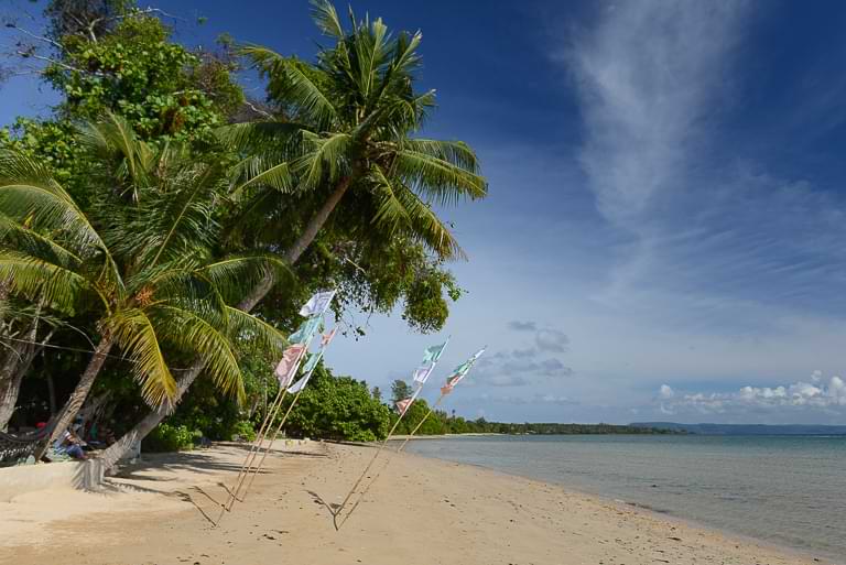 Ao Kao Beach, Koh Mak, schönste, Strände, schräge Palmen