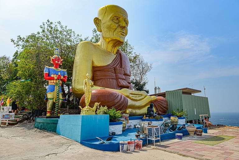 Giant Buddha, Luang Por Thuad, Koh Larn, Sehenswürdigkeiten