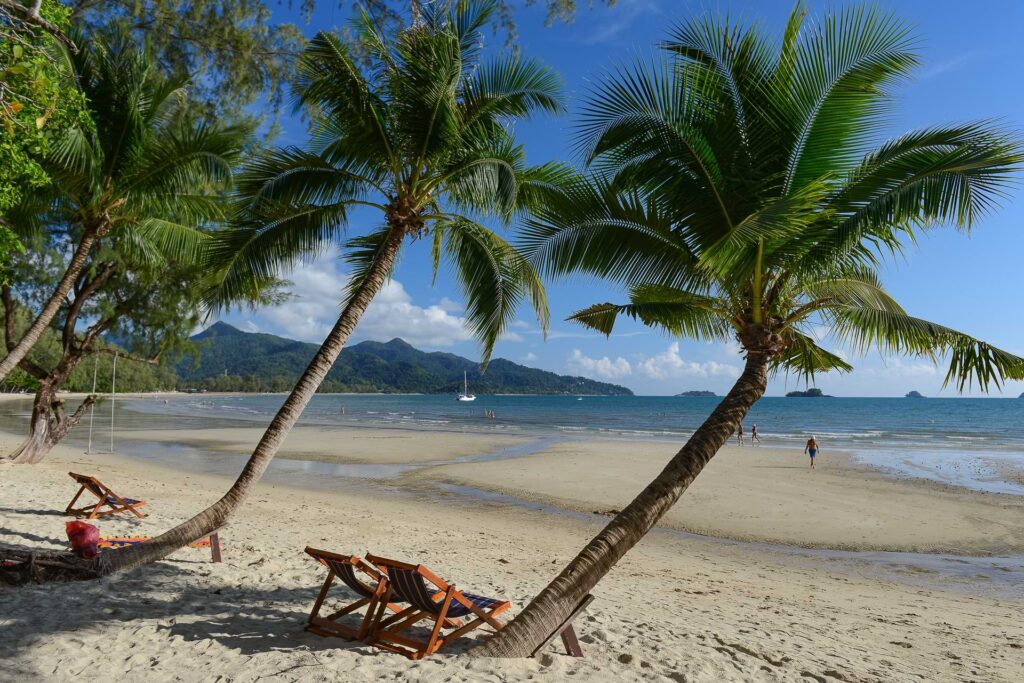 Koh Chang, Thailand, Chai Chet Beach, Klong Prao Beach, schönste Strände, Palmen