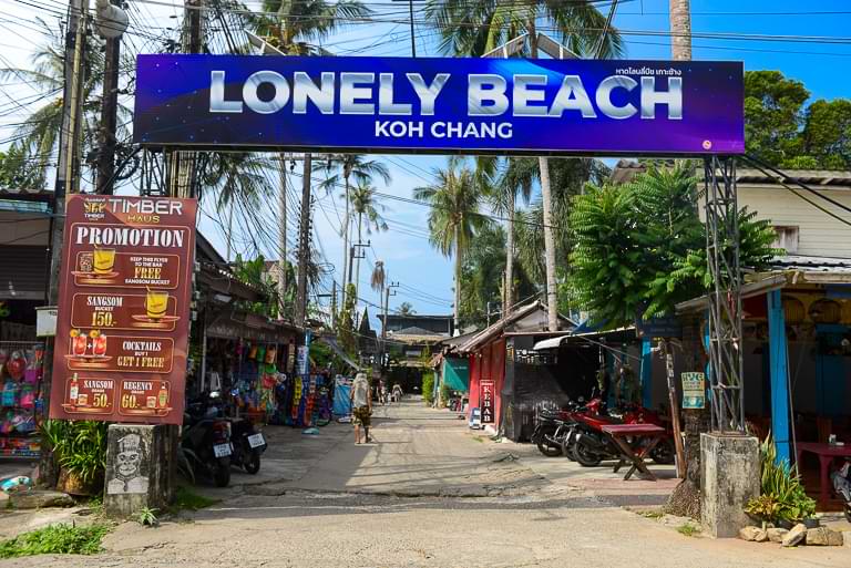 Lonely Beach, Koh Chang, Eingang