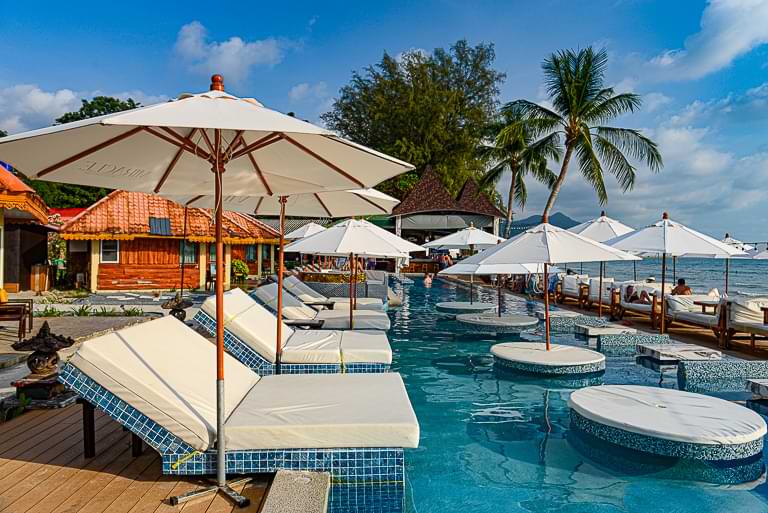 Miracle Beach Club Resort, Koh Chang, Chai Chet Beach, Poolbar