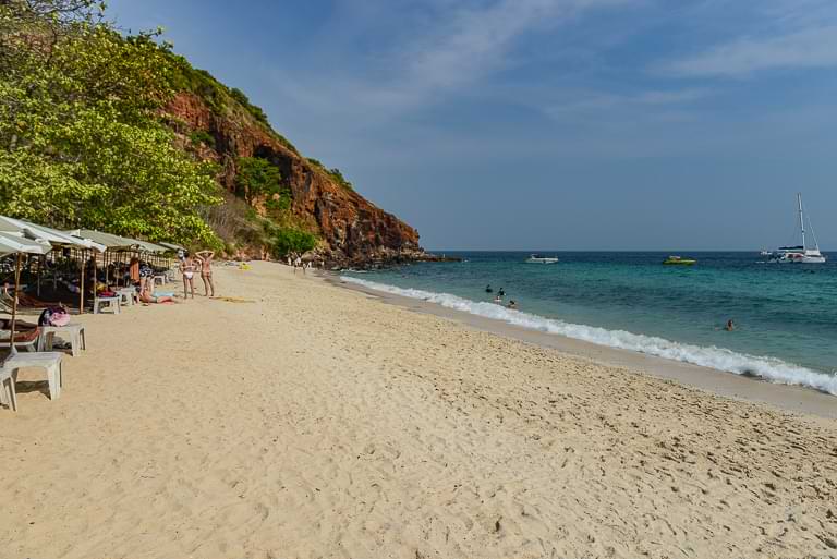 Nual Beach, Monkey Beach, Koh Larn, Strände