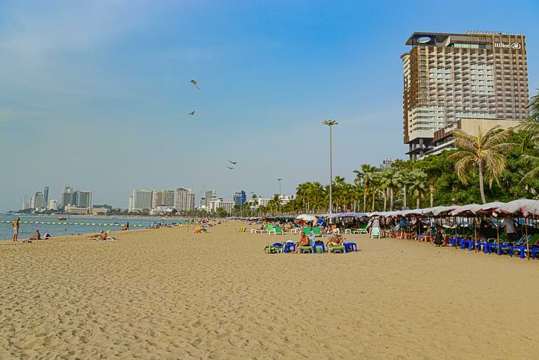 Pattaya Beach, Strand, Reisebericht