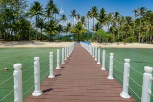 Pier auf Koh Ngam