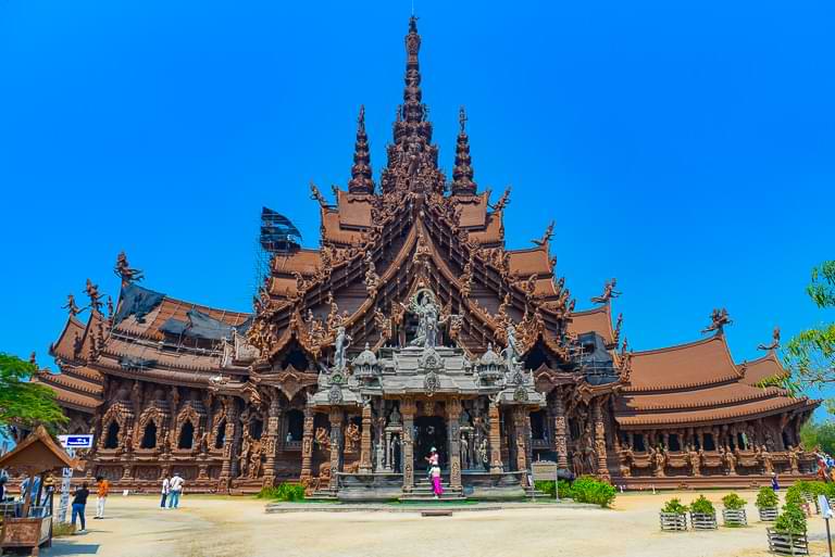 Sanctuary of Truth, Pattaya, Holztempel, Heiligtum der Wahrheit