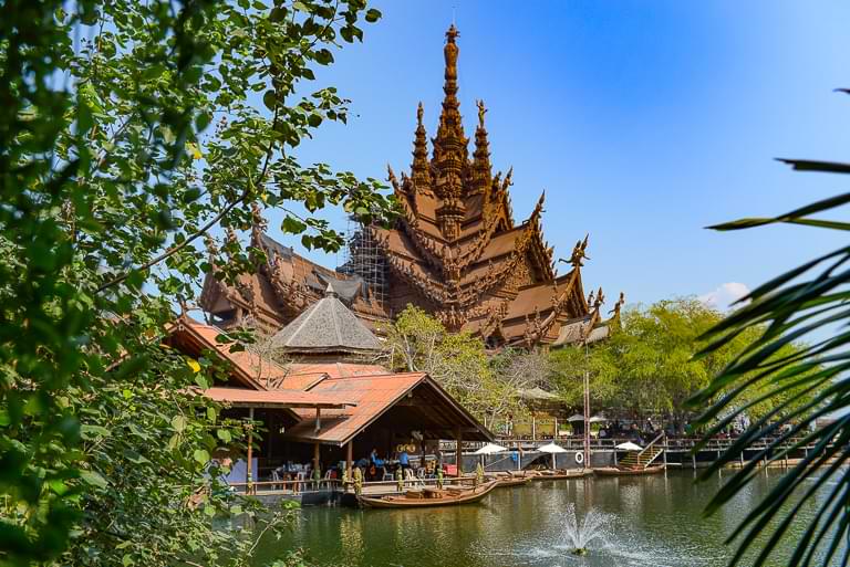 Sanctuary of Truth, Pattaya, Park, See