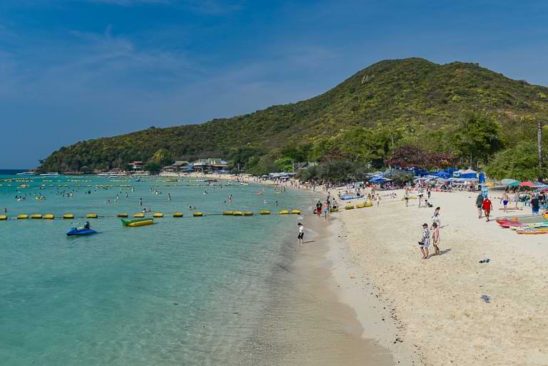 Tien Beach, Koh Larn, Strände