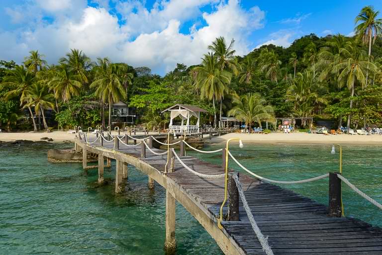 Ao Noi Beach Resort, Koh Kood, schönste Strände, Holzsteg