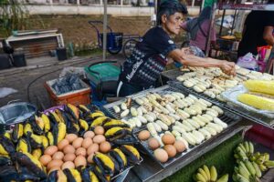 Ayutthaya Night Market, Streetfood
