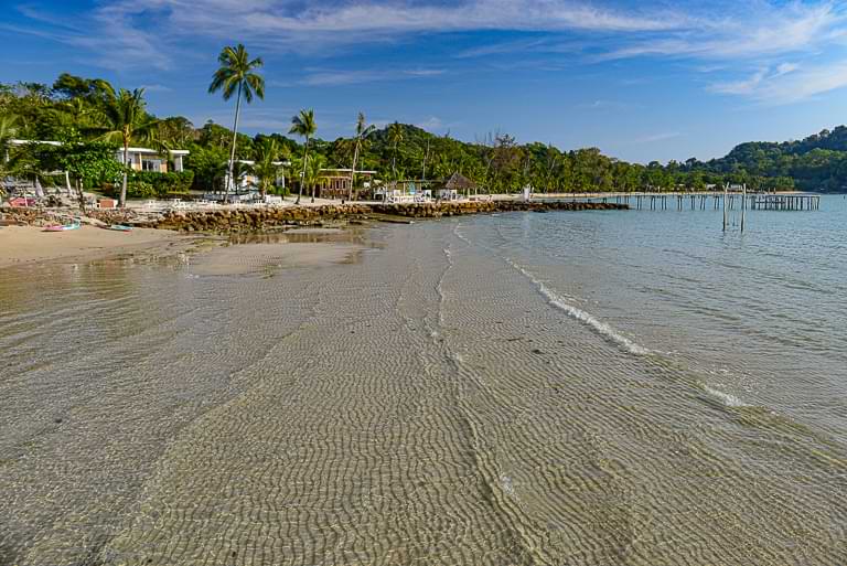 Bang Bao Beach, Koh Kood, seichtes Wasser, flach, Bucht