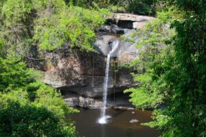 Haew-Suwat-Wasserfall, Khao-Yai-Nationalpark, Thailand, Viewpoint