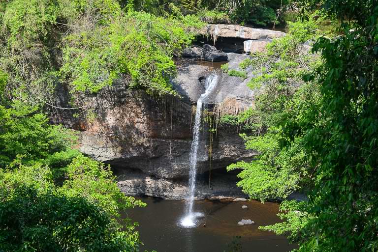 Haew-Suwat-Wasserfall, Khao-Yai-Nationalpark, Thailand, Viewpoint