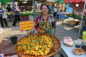 Local-Markt, Pak Chong, Thailand, Streetfood