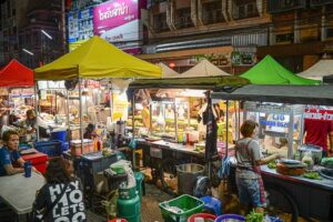 Nachtmarkt, Pak Chong Night Market, Thailand