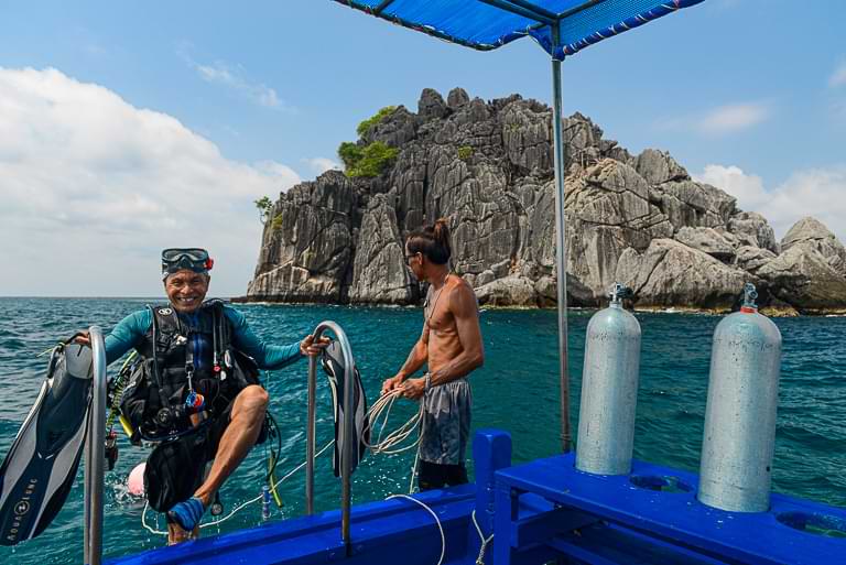 Tauchen, Chumphon, Thailand