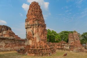 Wat Mahathat, Der schiefe Turm von Ayutthaya, Sehenswürdigkeiten