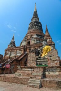 Wat Yai Chai Mongkhol, Ayutthaya, Highlights, Chedi, Buddha