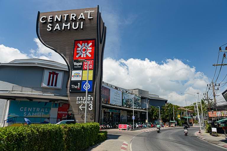 Central Samui, Shopping-Mall, Chaweng Beach, Koh Samui