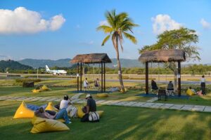 Flughafen, Koh Samui, Airport, Thailand