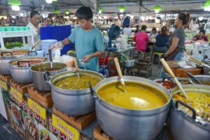 Garküche, White Market, Si Khao Night Market, Koh Samui, Nachtmarkt, Streetfood