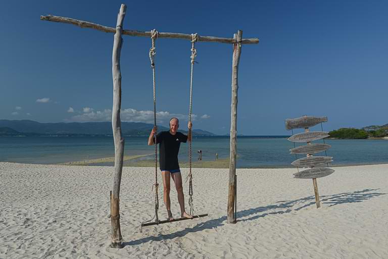 Heiko Meyer, Strandschaukel, Koh Mat Sum, Pig Island, Schweineinsel, Koh Madsum