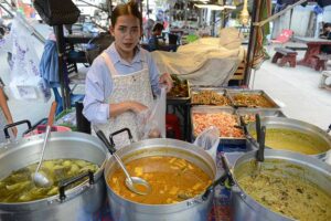 Maenam Market, Koh Samui, Streetfood, Garküche