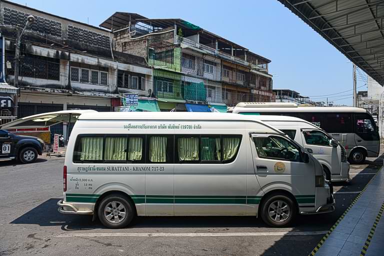 Minibus, Surat Thani, Khanom