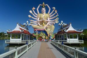 Plai-Laem-Tempel, Koh Samui, Guanyin, chinesische Göttin der Barmherzigkeit