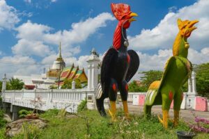 Wat Chedi Ai Kai, chicken temple, Hühnertempel, Sichon, Sehenswürdigkeiten, Nakhon Si Thammarat